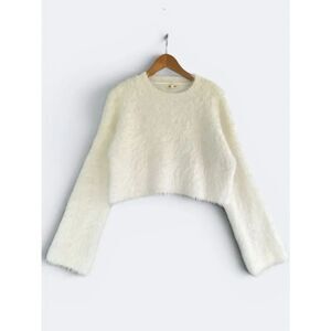 🎉5 for $45🎉Pink Ripple sweater pullover size M/L